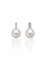 Orecchini Miluna Donna in Oro bianco Perla PER2598 - PER2598